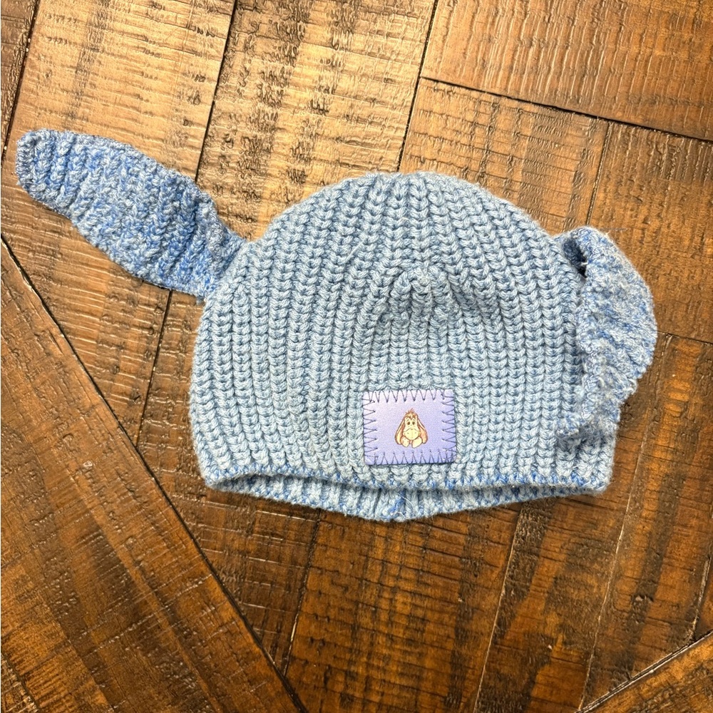 Blue Knitted Eeyore Hat - Baby